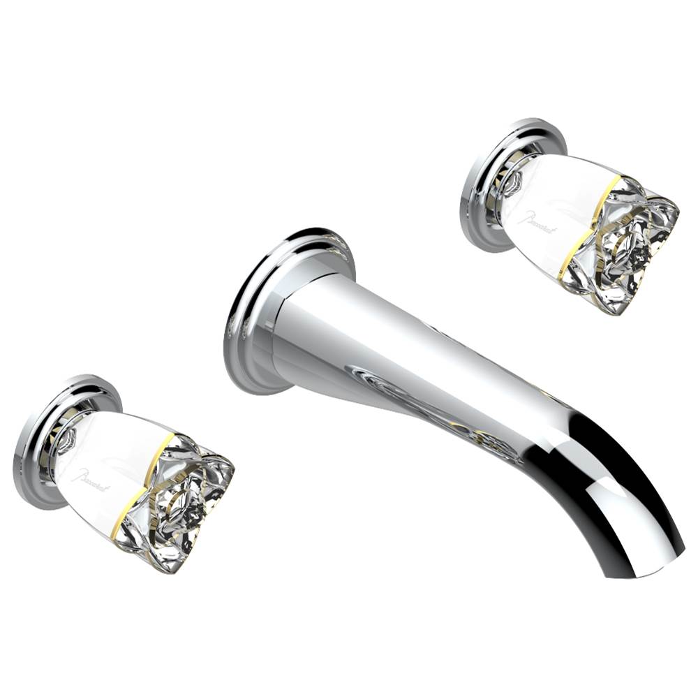 THG - Trim for wall mounted 3-hole lavatory set only - Matt Umber PVD