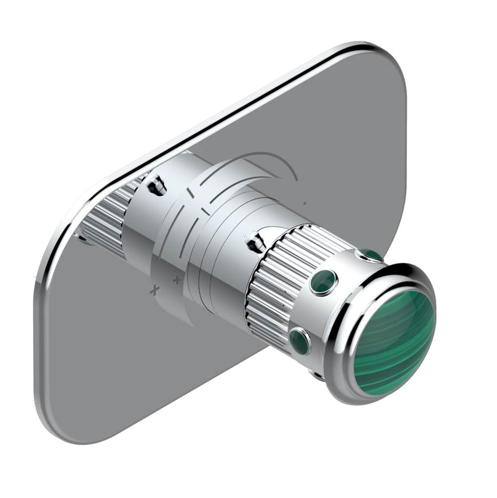 THG - Trim for THG thermostatic valve, rough part supplied with fixing box ref.5 200AE/US - Matt Umber PVD