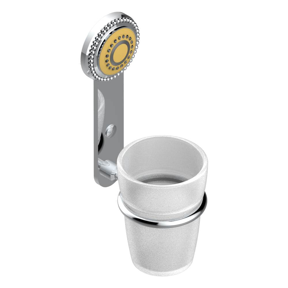 THG - Tumbler holder, wall mounted - Matt Umber PVD