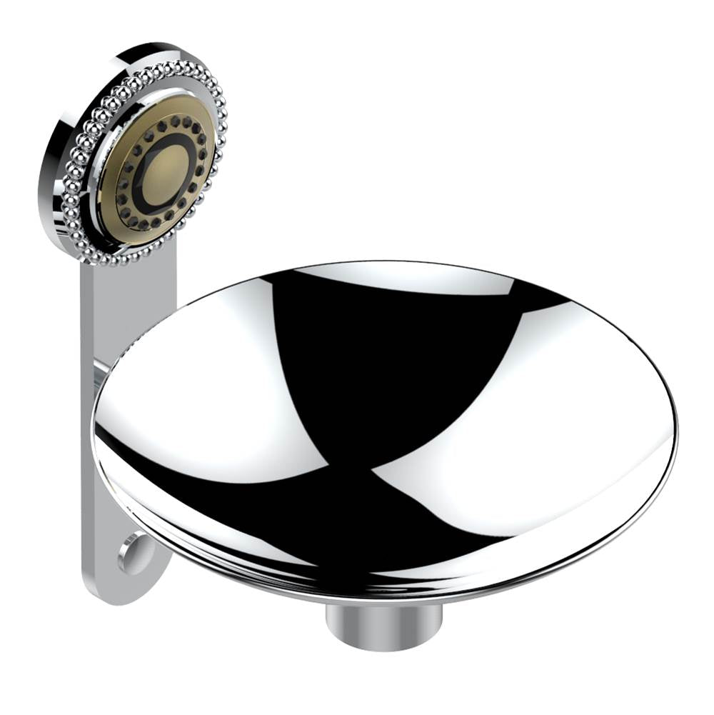 THG - Soap dish, wall mounted, 6'' diameter - Matt Umber PVD