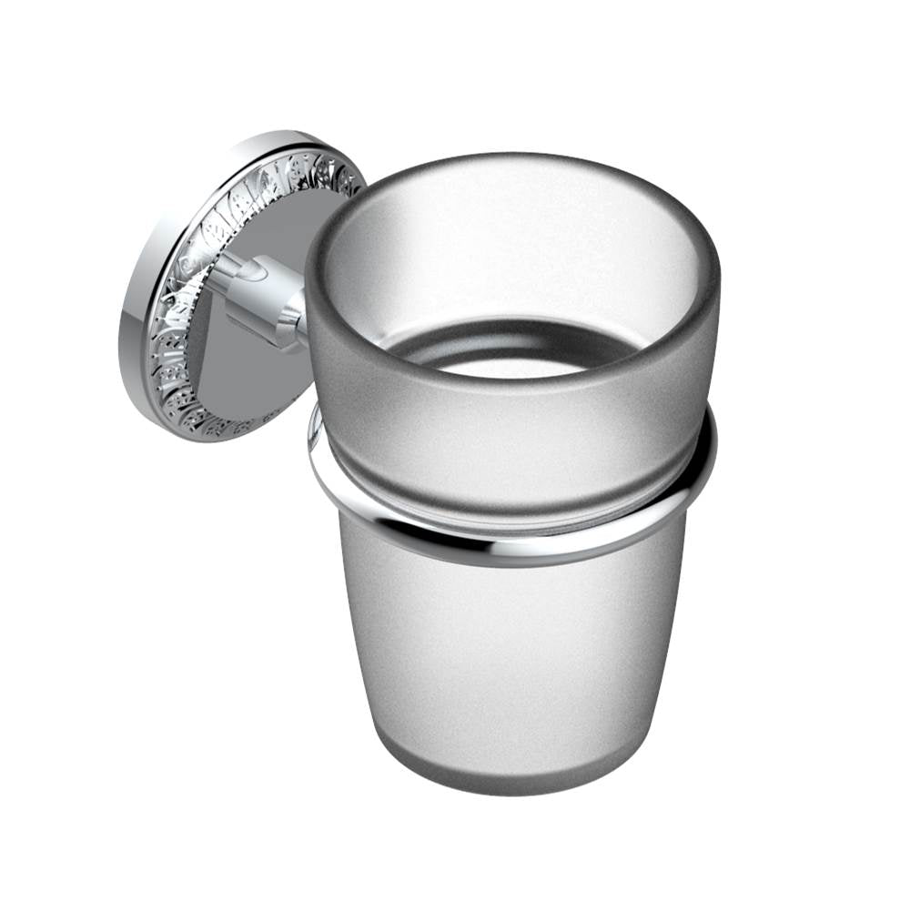THG - Tumbler holder, wall mounted - Matt Umber PVD