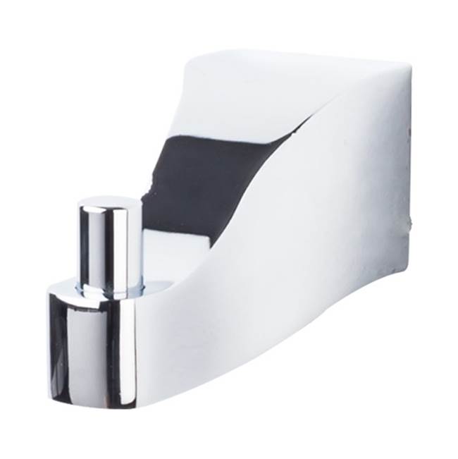 Top Knobs - Aqua Bath Single Hook Polished Chrome - Polished Chrome