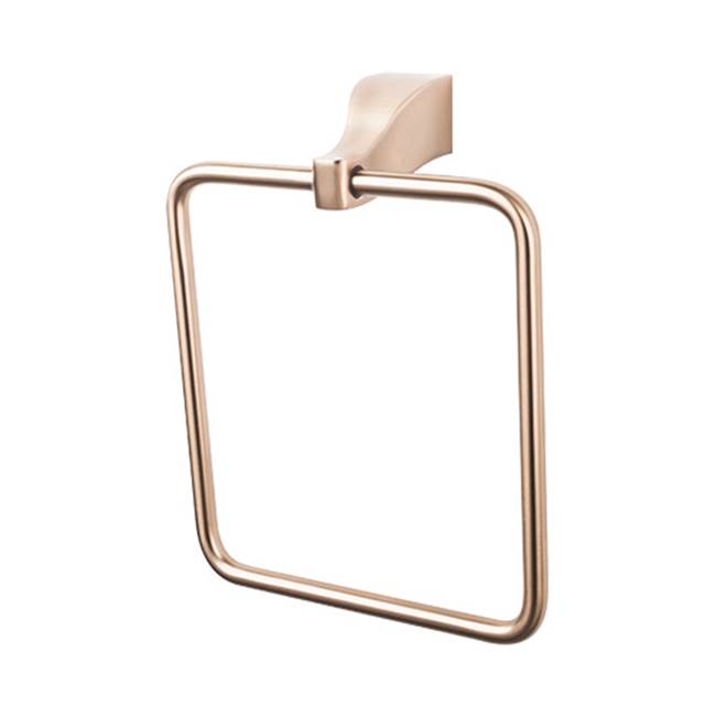 Top Knobs - Aqua Bath Ring Brushed Bronze - Brushed Bronze