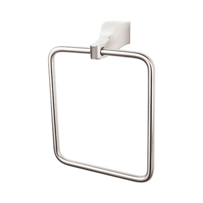 Top Knobs - Aqua Bath Ring Brushed Satin Nickel - Brushed Satin Nickel