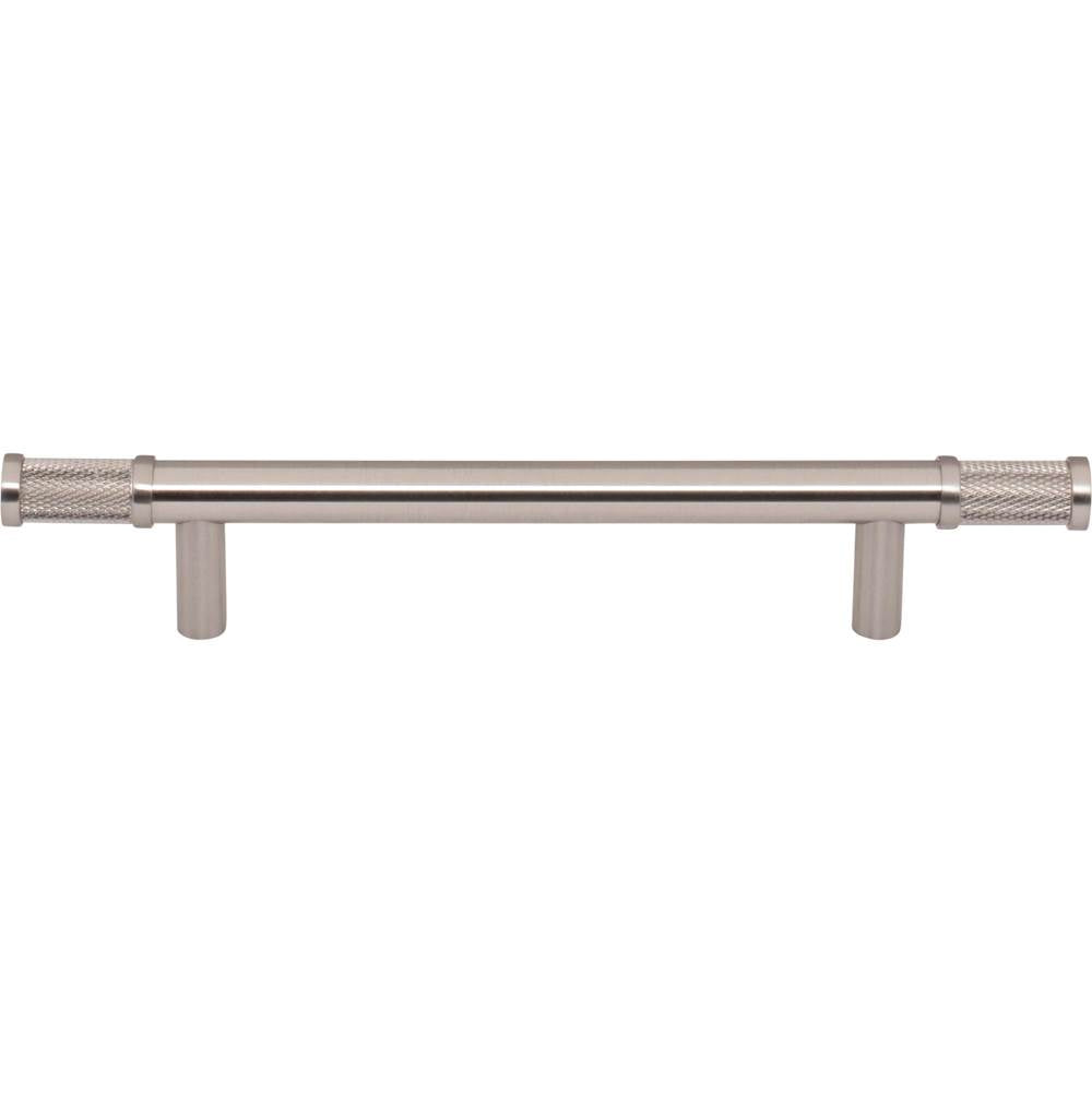 Top Knobs - Burnham Pull 5 1/16 Inch (c-c) Brushed Satin Nickel - Brushed Satin Nickel