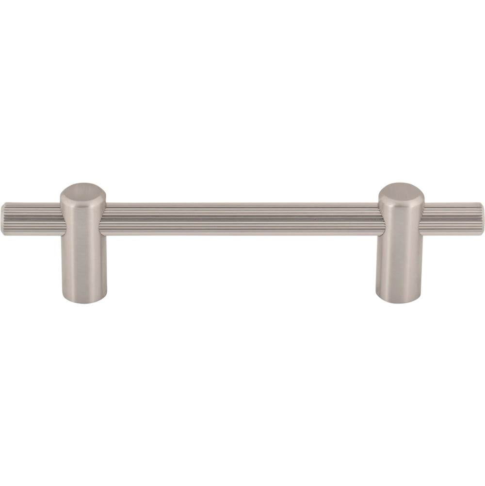 Top Knobs - Dempsey Pull 3 3/4 Inch (c-c) Brushed Satin Nickel - Brushed Satin Nickel