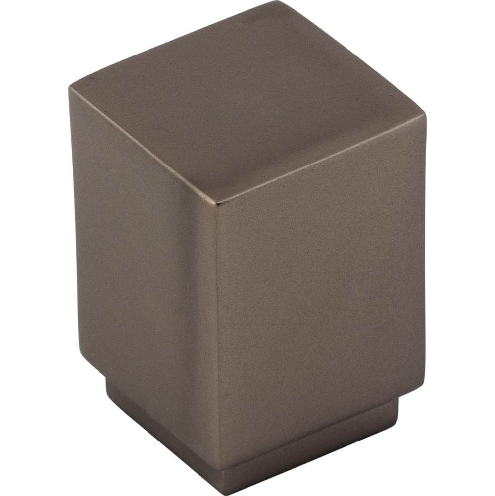 Linear Square Knob 3/4 Inch Ash Gray
