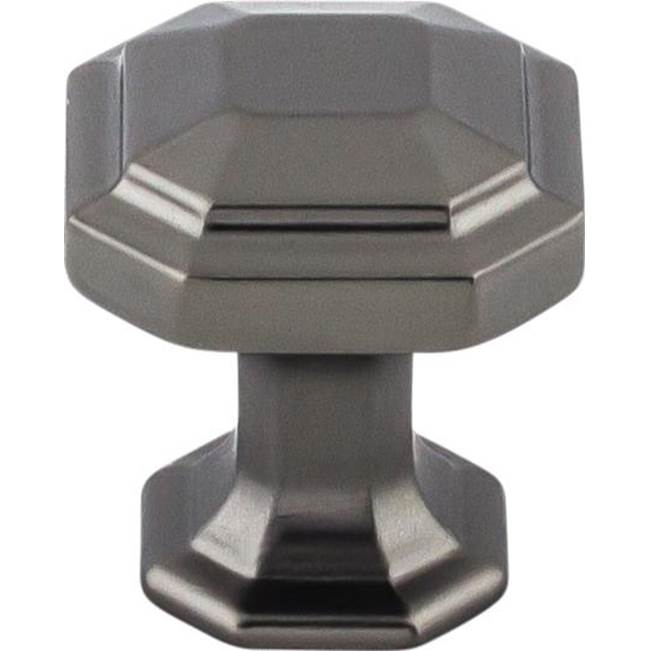 Top Knobs - Emerald Knob 1 1/8 Inch Ash Gray - Ash Gray
