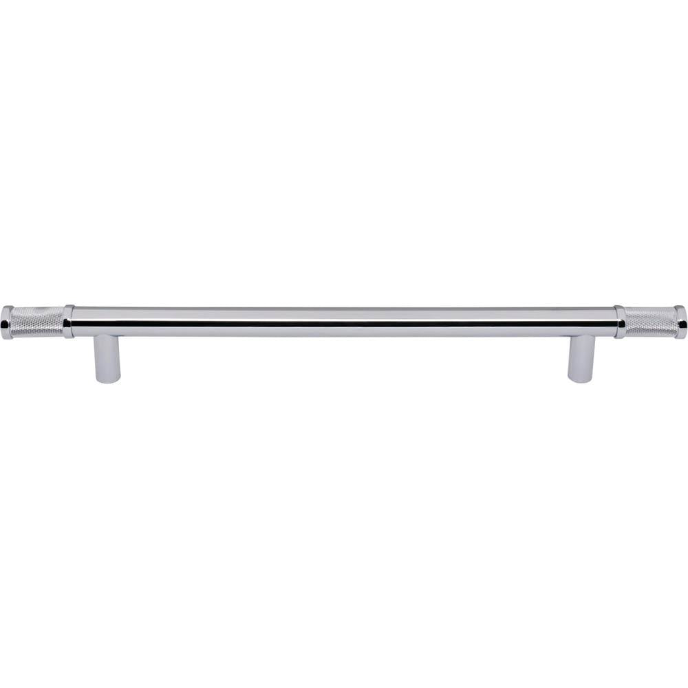 Top Knobs - Burnham Appliance Pull 12 Inch (c-c) Polished Chrome - Polished Chrome