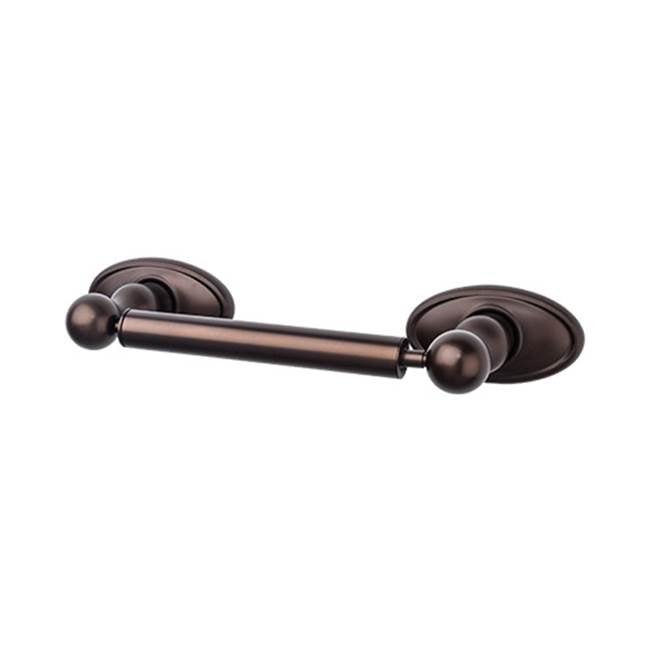 Top Knobs - Edwardian Bath Tissue Holder Oval Backplate Oil Rubbed Bronze - Oil Rubbed Bronze