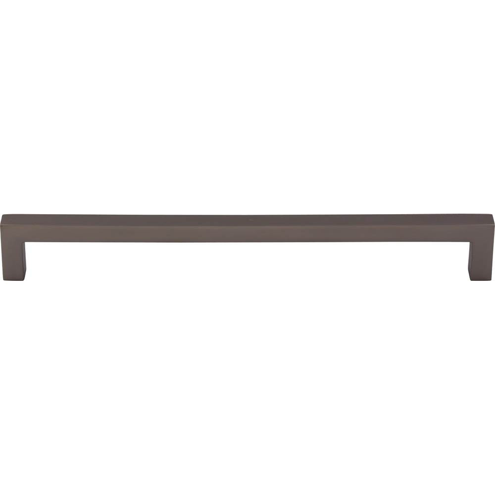 Top Knobs - Square Bar Pull 8 13/16 Inch (c-c) Ash Gray - Ash Gray