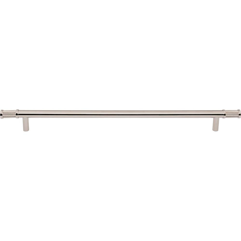 Top Knobs - Burnham Pull 12 Inch (c-c) Polished Nickel - Polished Nickel