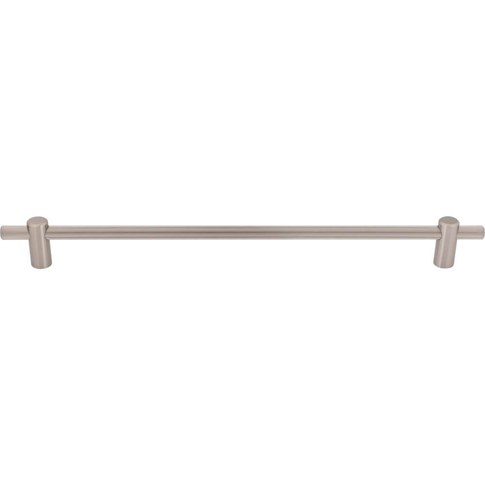 Top Knobs - Dempsey Appliance Pull 18 Inch (c-c) Brushed Satin Nickel - Brushed Satin Nickel