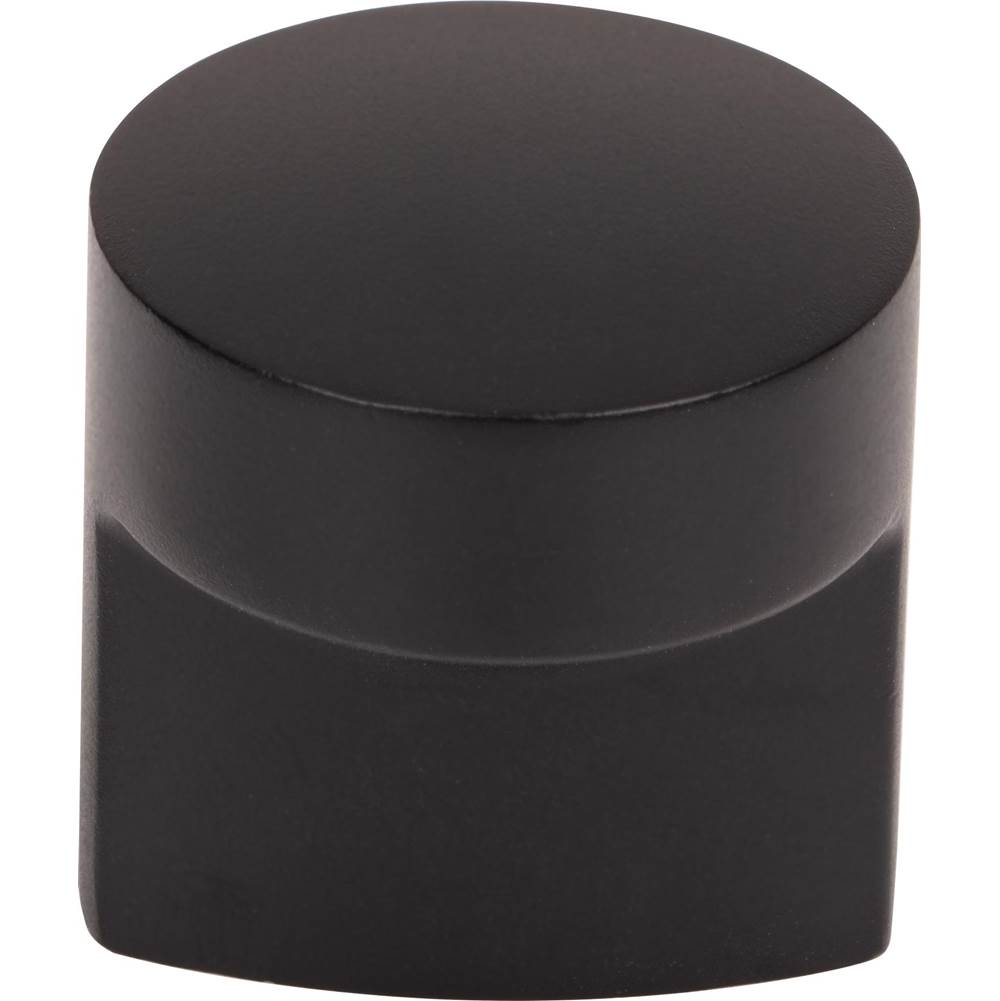 Top Knobs - Hartridge Knob 1 1/4 Inch Flat Black - Flat Black