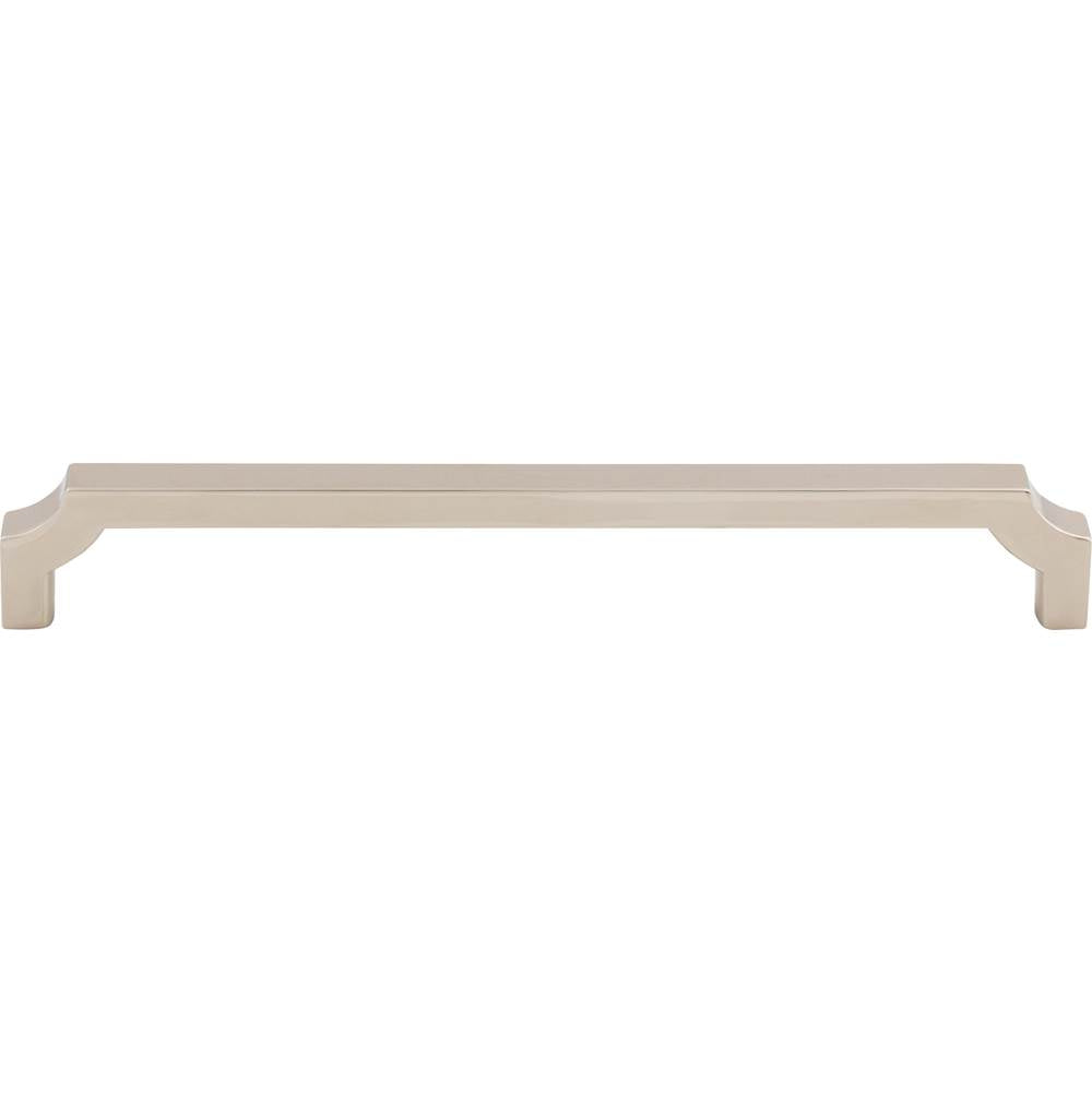 Top Knobs - Davenport Pull 7 9/16 Inch (c-c) Polished Nickel - Polished Nickel