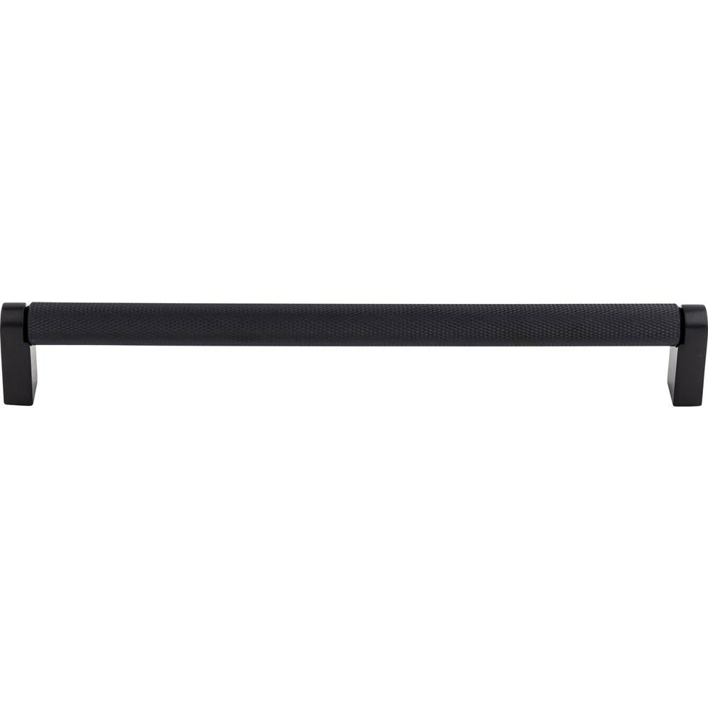 Top Knobs - Amwell Bar Pull 8 13/16 Inch (c-c) Flat Black - Flat Black