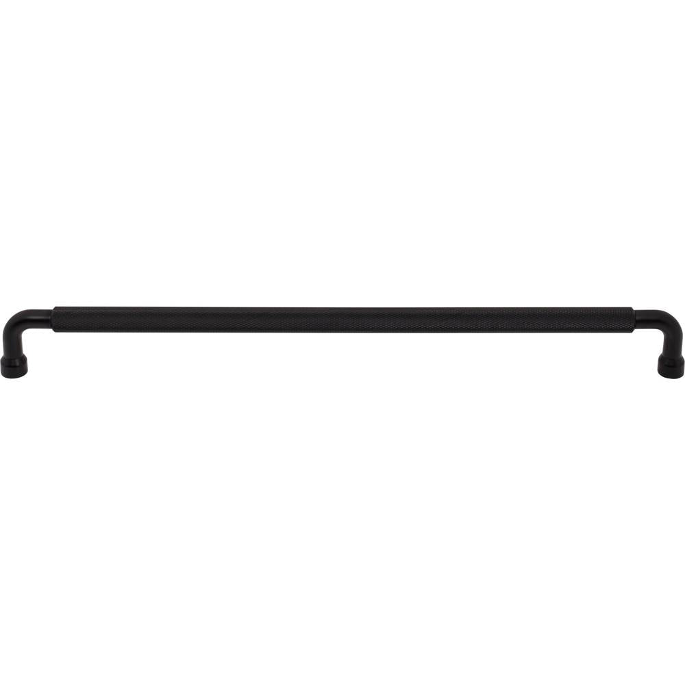 Top Knobs - Garrison Pull 12 Inch (c-c) Flat Black - Flat Black