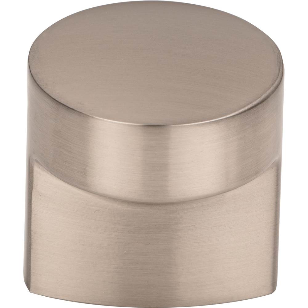 Top Knobs - Hartridge Knob 1 1/4 Inch Brushed Satin Nickel - Brushed Satin Nickel