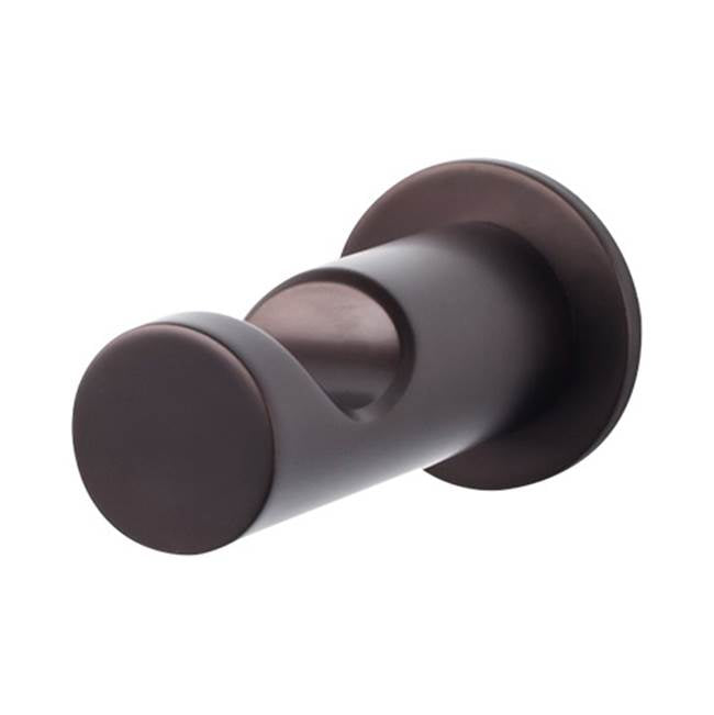 Top Knobs - Hopewell Bath Single Hook Oil Rubbed Bronze - Oil Rubbed Bronze