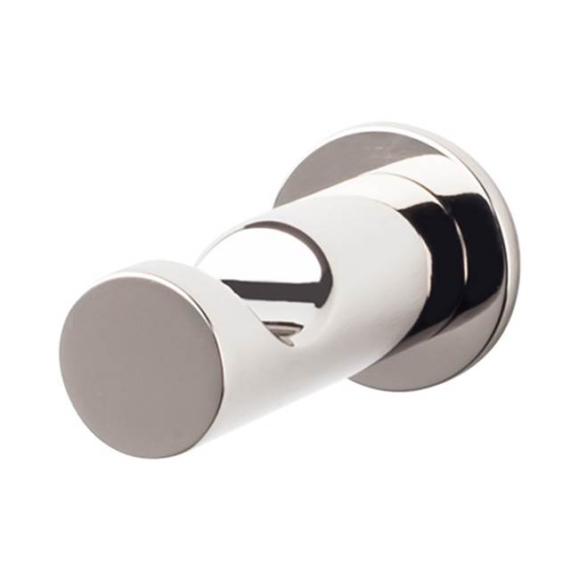 Top Knobs - Hopewell Bath Single Hook Polished Nickel - Polished Nickel