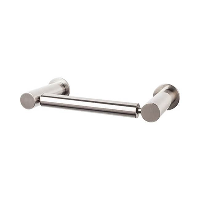 Top Knobs - Hopewell Bath Tissue Holder Brushed Satin Nickel - Brushed Satin Nickel