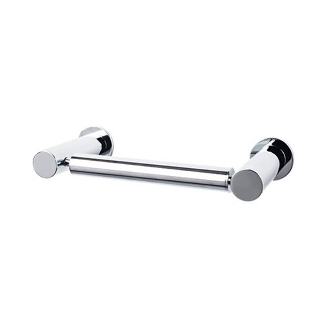 Top Knobs - Hopewell Bath Tissue Holder Polished Chrome - Polished Chrome
