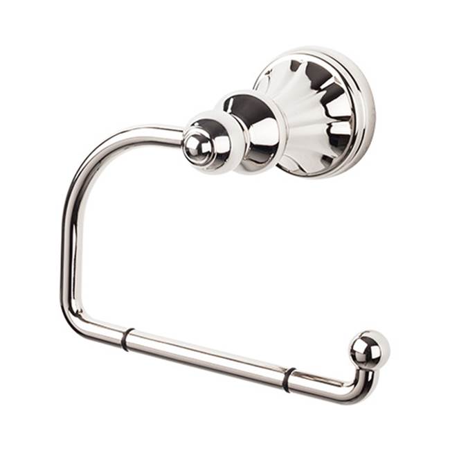 Top Knobs - Hudson Bath Tissue Hook Polished Nickel - Polished Nickel