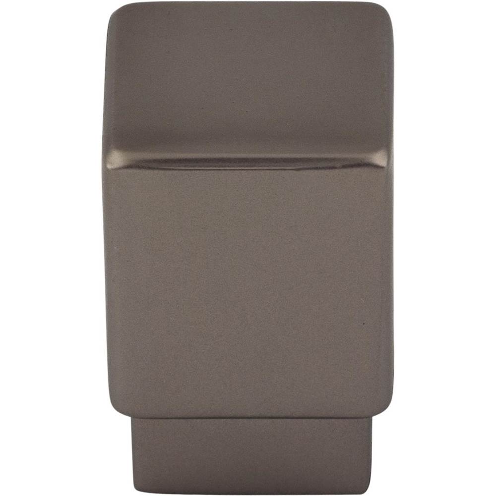 Top Knobs - Tapered Square Knob 3/4 Inch Ash Gray - Ash Gray