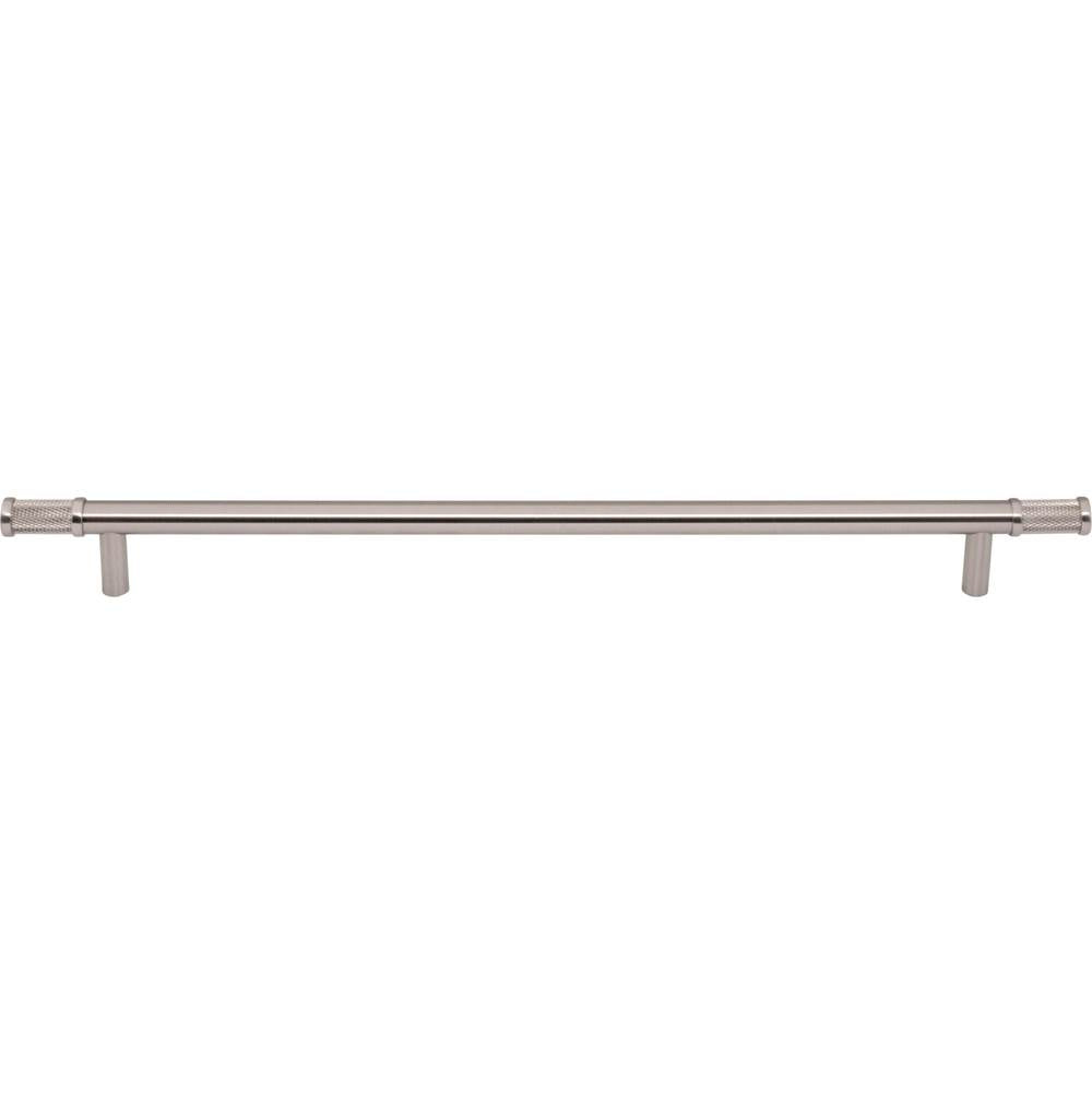 Top Knobs - Burnham Pull 12 Inch (c-c) Brushed Satin Nickel - Brushed Satin Nickel