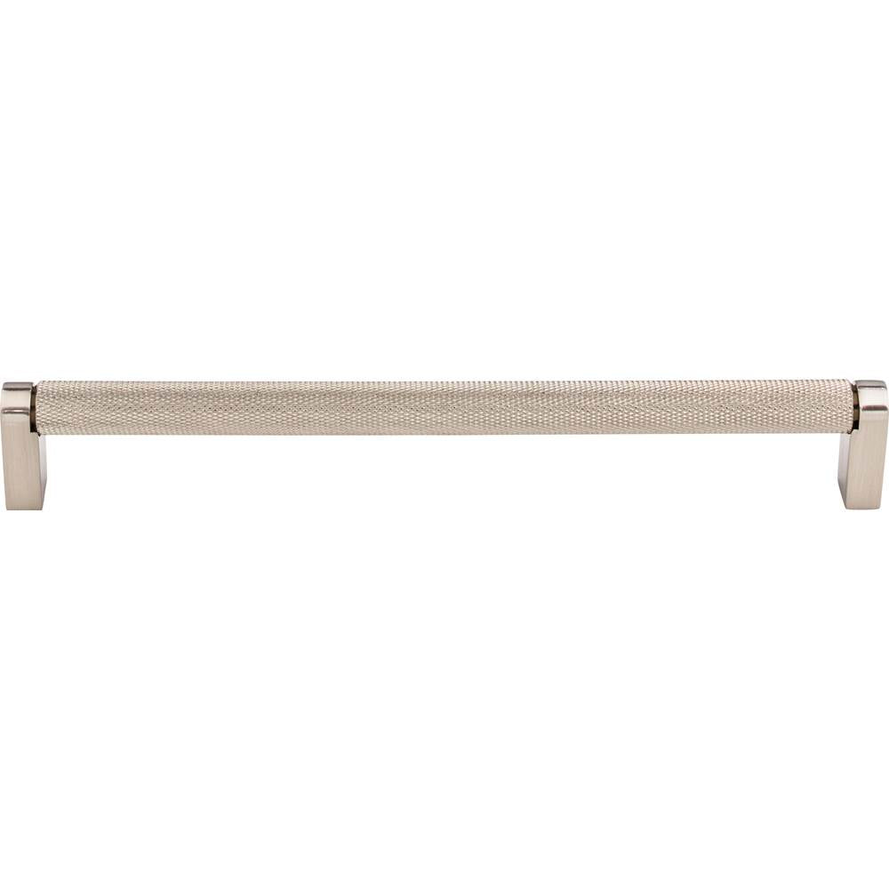 Top Knobs - Amwell Bar Pull 8 13/16 Inch (c-c) Brushed Satin Nickel - Brushed Satin Nickel