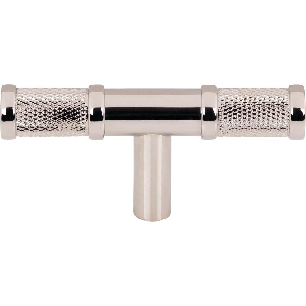 Top Knobs - Burnham T-Knob 3 Inch Polished Nickel - Polished Nickel