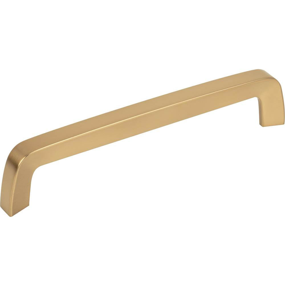 Tapered Bar Pull 6 5/16 Inch (c-c) Brushed Satin Nickel