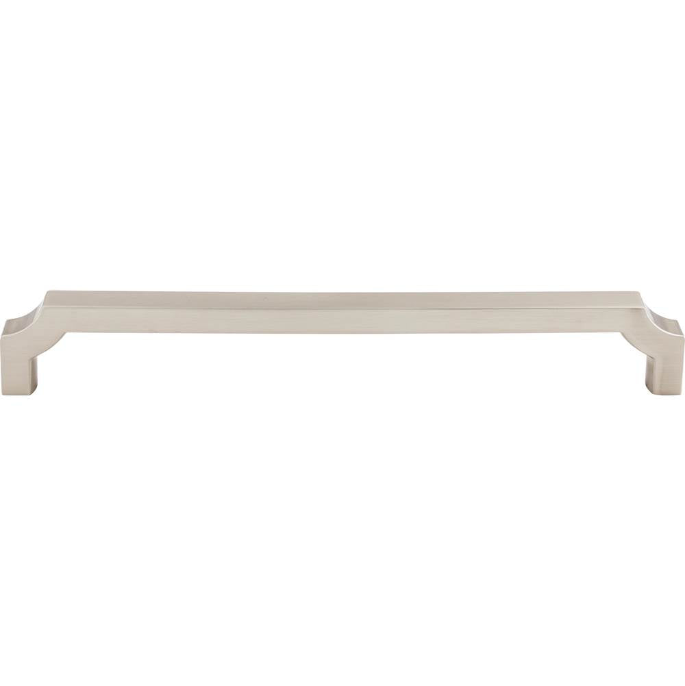 Top Knobs - Davenport Appliance Pull 18 Inch (c-c) Brushed Satin Nickel - Brushed Satin Nickel