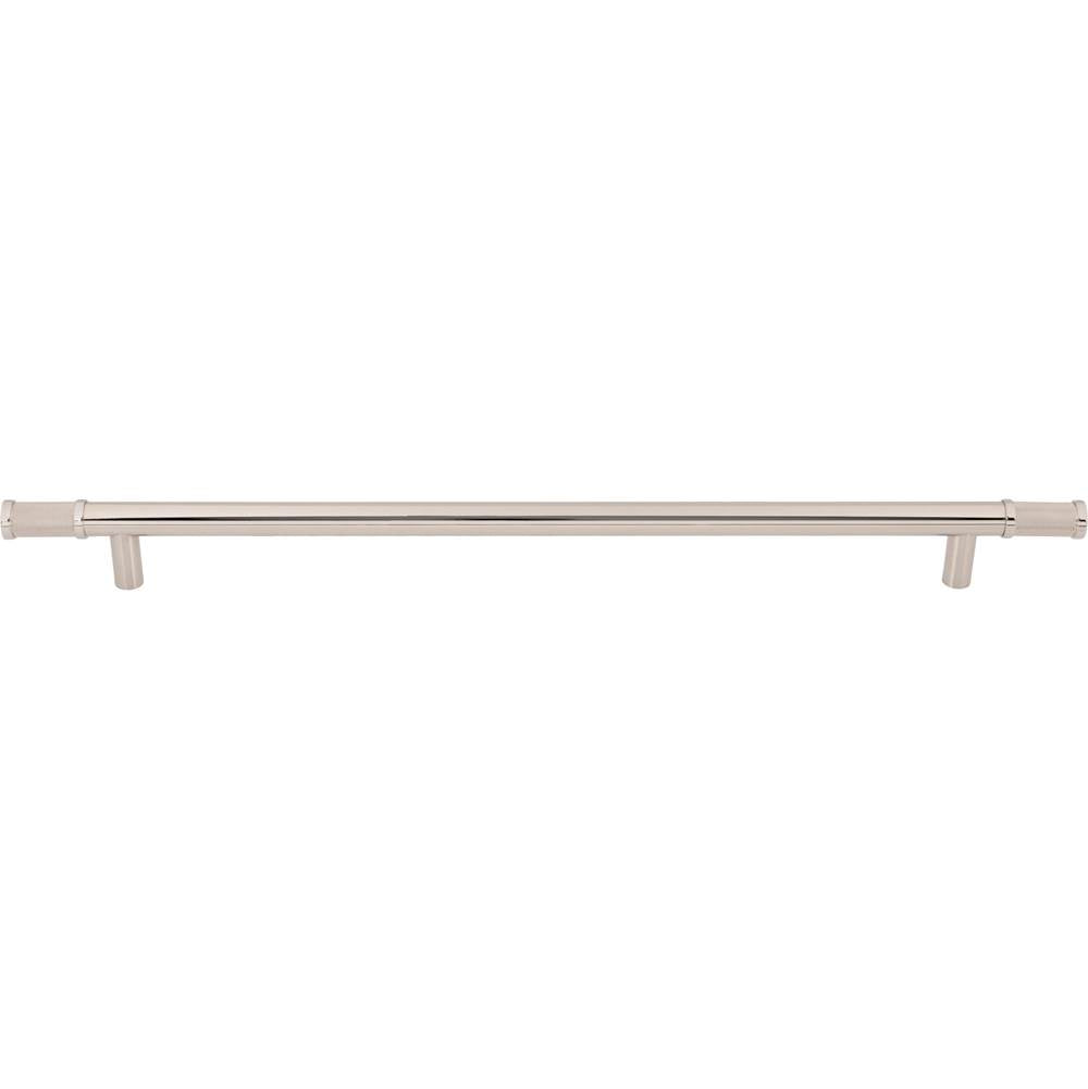 Top Knobs - Burnham Appliance Pull 18 Inch (c-c) Polished Nickel - Polished Nickel