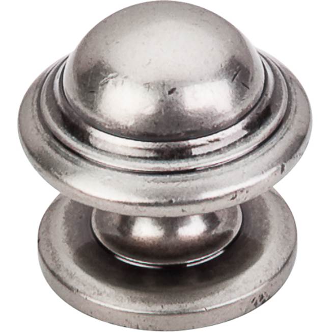 Top Knobs - Empress Knob 1 3/8 Inch Pewter Antique - Pewter Antique