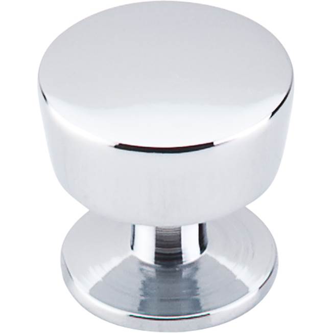Top Knobs - Essex Knob 1 3/16 Inch Polished Chrome - Polished Chrome