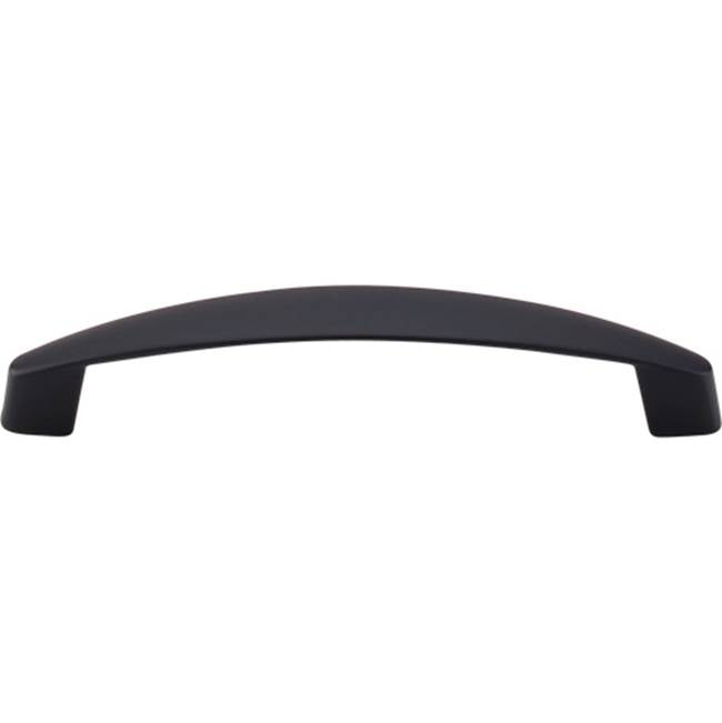 Top Knobs - Boro Pull 5 1/16 Inch (c-c) Flat Black - Flat Black