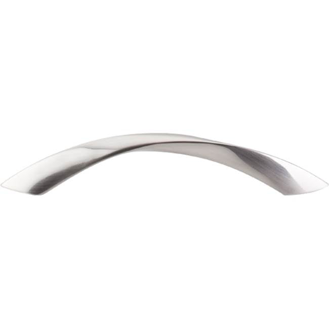 Top Knobs - Twist Pull 5 1/16 Inch (c-c) Brushed Satin Nickel - Brushed Satin Nickel
