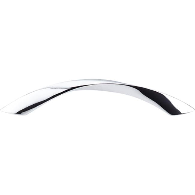 Top Knobs - Twist Pull 5 1/16 Inch (c-c) Polished Chrome - Polished Chrome
