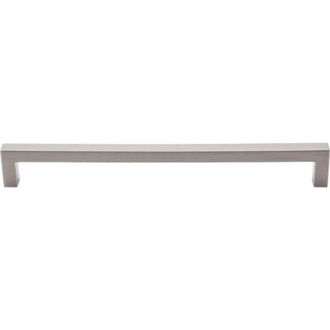 Top Knobs - Square Bar Pull 8 13/16 Inch (c-c) Brushed Satin Nickel - Brushed Satin Nickel