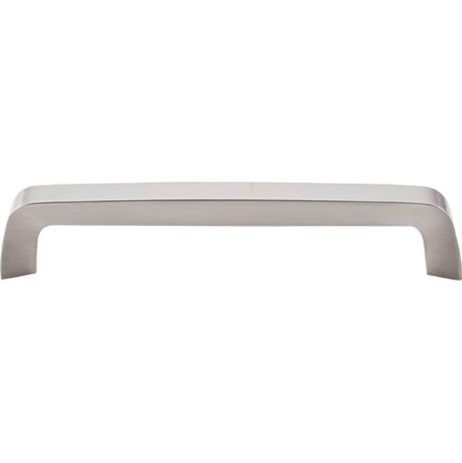 Top Knobs - Tapered Bar Pull 6 5/16 Inch (c-c) Brushed Satin Nickel - Brushed Satin Nickel
