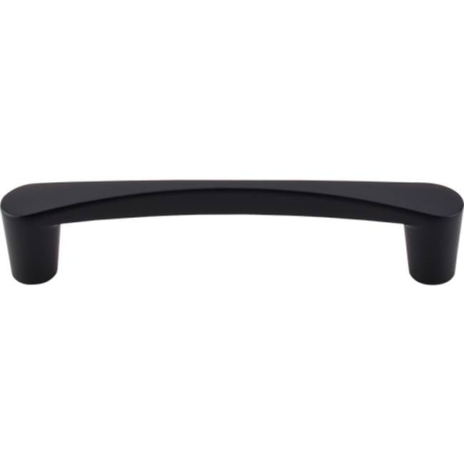 Top Knobs - Infinity Bar Pull 5 1/16 Inch (c-c) Flat Black - Flat Black