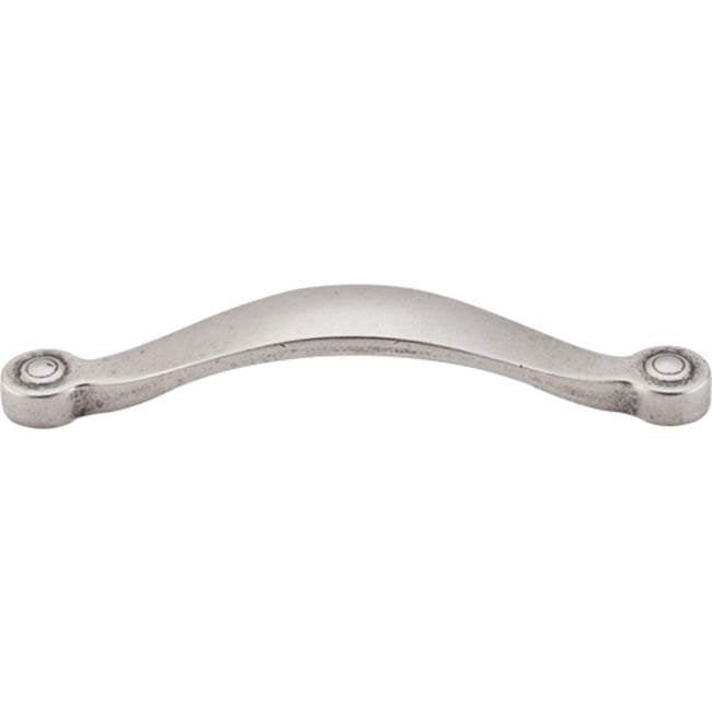 Top Knobs - Saddle Pull 5 1/16 Inch (c-c) Pewter Antique - Pewter Antique