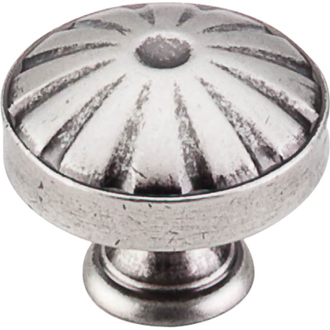 Top Knobs - Hudson Knob 1 1/4 Inch Pewter Antique - Pewter Antique