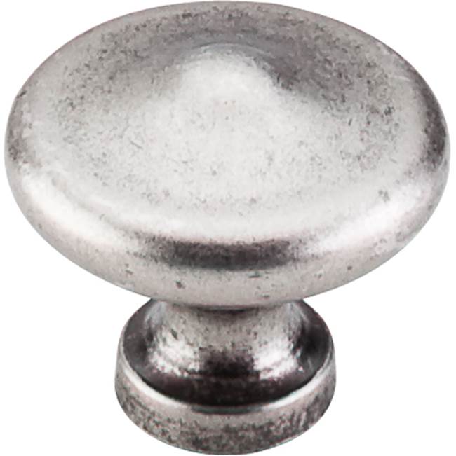 Top Knobs - Peak Knob 1 5/16 Inch Pewter Antique - Pewter Antique