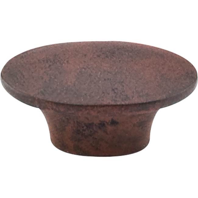Top Knobs - Dakota Oval Knob 1 1/2 Inch Patina Rouge - Patina Rouge