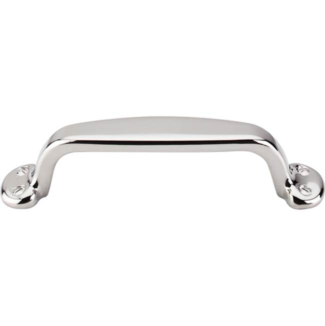 Top Knobs - Trunk Pull 3 3/4 Inch (c-c) Polished Nickel - Polished Nickel