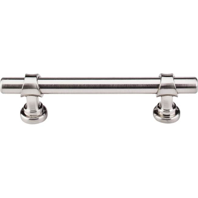 Top Knobs - Bit Pull 3 3/4 Inch (c-c) Brushed Satin Nickel - Brushed Satin Nickel
