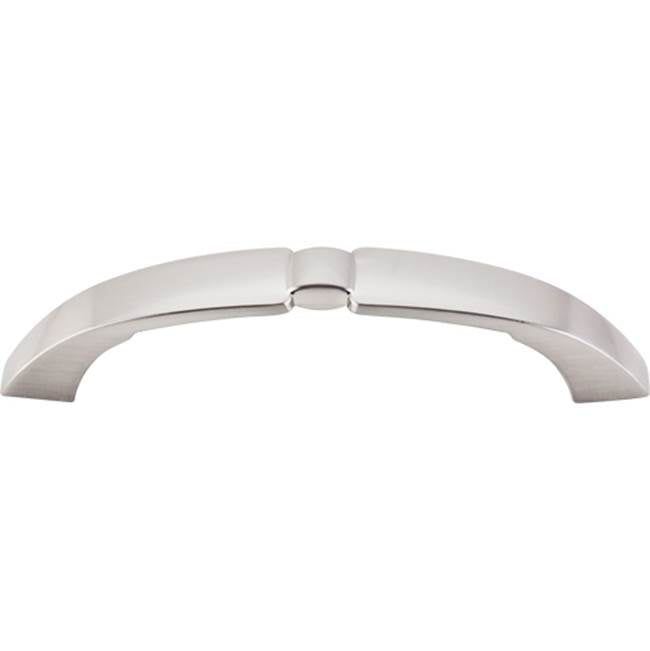 Top Knobs - Lida Pull 3 3/4 Inch (c-c) Brushed Satin Nickel - Brushed Satin Nickel