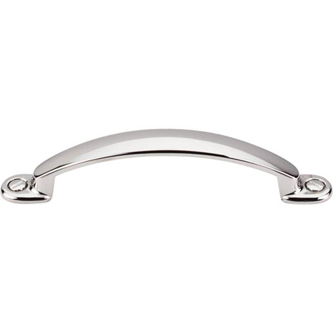 Top Knobs - Arendal Pull 3 3/4 Inch (c-c) Polished Nickel - Polished Nickel